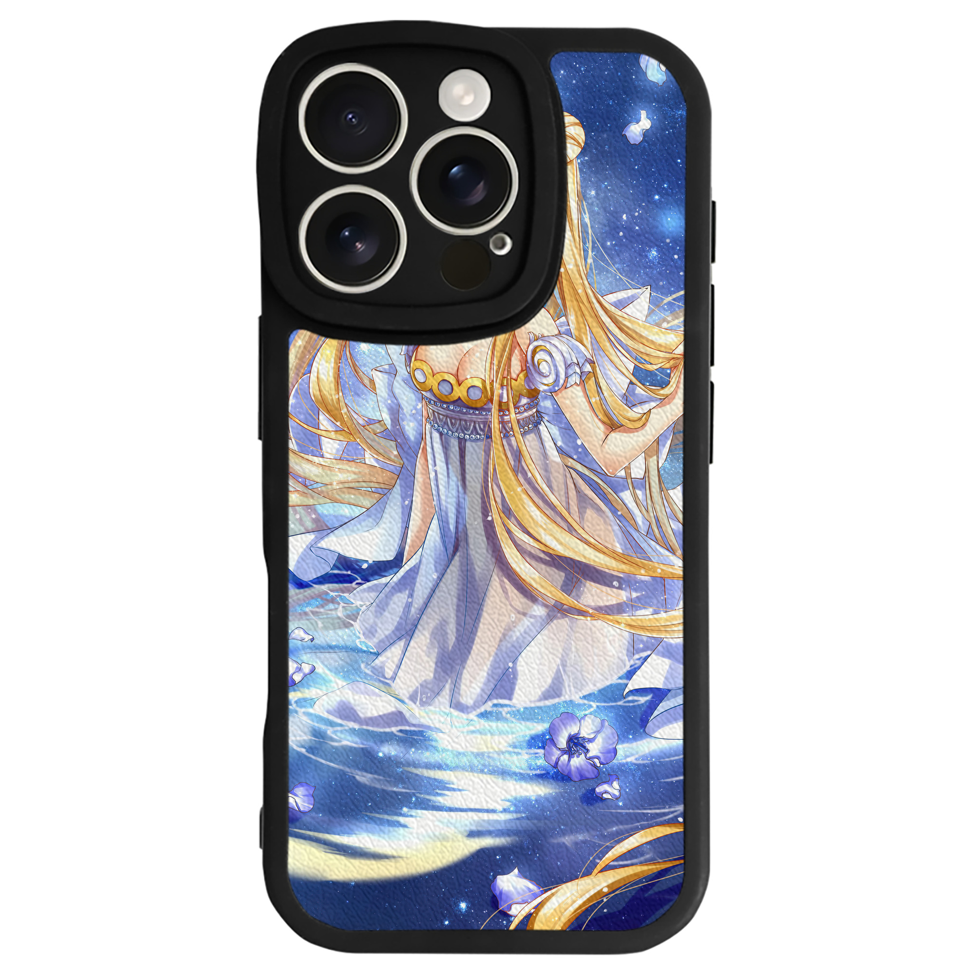 （画像用） 美少女戦士セーラームーン Sailor Moon 【iPhone 16シリーズ対応】シリコンスマホケース（レザー調） 材質：シリコン